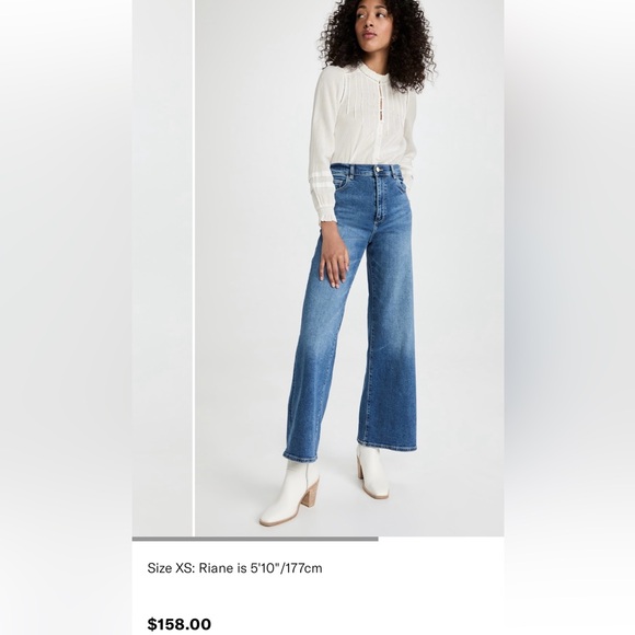 FAHERTY Willa Top - White Women size XS long sleeve button down $158.00* New WT - Picture 6 of 12